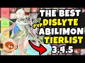 UPDATED 𝐀𝐁𝐈𝐋𝐈𝐌𝐎𝐍 PIRORITY PVP TIERLIST 3.4.5 TIERLIST - ABILIMON TIERLIST | DISLYTE