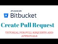 Bitbucket Pull Request Approval Merge | How to  create Pull request | How to merge branch