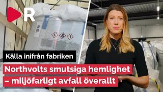 Avslöjande om Northvolt: Högar med miljöfarligt avfall