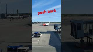 #oslo #norwegian #flight #pushback