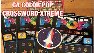 California Color Pop & Crossword Xtreme Tickets‼️California Lottery Scratchers🤞🍀🍀🍀