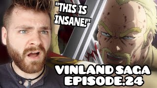 WHAT THE F*** IS THIS?!!! | VINLAND SAGA - EPISODE 24 | New Anime Fan! | REACTION