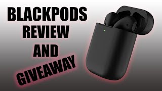 BlackPods.. Incredible Fake AirPods 2 Clones! Matte Black AirPods from PodsBay! ReView \u0026 Giveaway!!