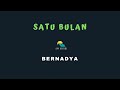 SATU BULAN - BERNADYA (KARAOKE+LYRICS) BY AW MUSIK KEDIRI