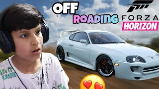 OFFROADING WITH TOYOTA SUPRA MK4😨