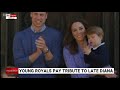 young royals pay tribute to prince diana on mother s day