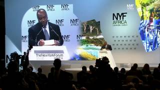 NYFA 2014 - H.E  Ali BONGO ONDIMBA Opening Speech [In French]