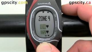 Heart Rate Settings in General Sport Mode on the Garmin Forerunner 60