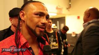 Keith Thurman "Lets go Danny! Sign the contract boy! We need more belts!"