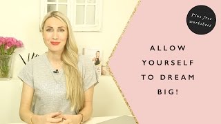 Give Yourself Permission to Dream Big + Checklist //  Lessons from She Means Business