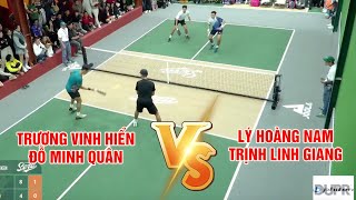 Trương Vinh Hiển - Minh Quân vs Lý Hoàng Nam - Trịnh Linh Giang #trinhlinhgiang #lyhoangnam