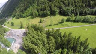 Paragliding Furenalp - landing