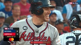 Freddie Freeman's Mic'd Up At Bat vs Verlander | 2019 MLB All-Star Game