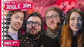 MARIO KART MAYHEM w/ Lydia, Ravs, Martyn \u0026 MORE | Jingle Jam 2023 | Day 7 | (07/12/2023)