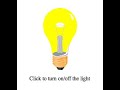 How to ON & OFF the bulb by JavaScript
