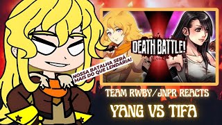 Team RWBY e JNPR React a Yang VS Tifa (DEATH BATTLE)