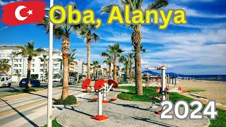 Alanya, Oba embankment April 2024 Walking tour