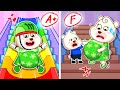 Cómo Hacer un Tobogán de Escaleras de Arcoíris en Casa🌈 Trucos de Vida para Mamá | Dibujos Animados