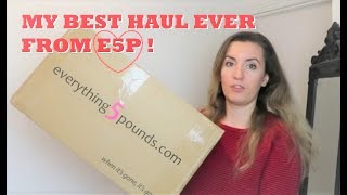 EVERYTHING FIVE POUNDS HAUL \u0026 TRY ON MY BEST EVER  E5P