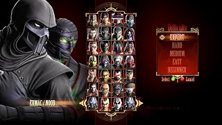 Mortal Kombat 9 - Expert Tag Ladder (Ermac \u0026 Noob Saibot) - Gameplay @(1080p)60ᶠᵖˢ ✔