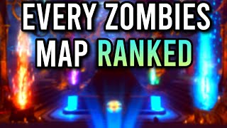 Ranking Every COD ZOMBIES Map from Worst to Best (WaW - Vanguard)