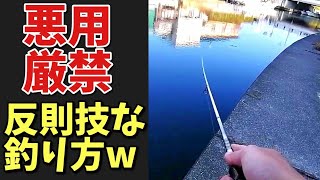 【反則技🙈】どうしてもバスが釣りたい人だけこっそり見てね