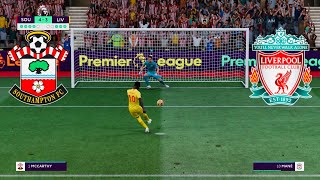 SOUTHAMPTON vs LIVERPOOL [Penalty shootout] FIFA 22
