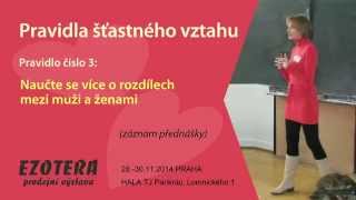 Pravidlo šťastných vztahů č.3 – Rozdíly mezi muži a ženami