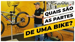 Quais são as partes de uma bike? Peças, componentes e partes. Pedaleria