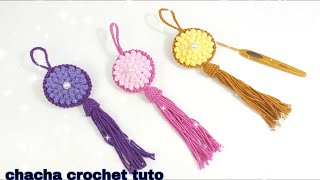 Tuto porte-clés au crochet très facile a faire