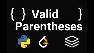 Valid Parentheses | LeetCode Problem 20 | Python Solution | Stack Interview Question Explained