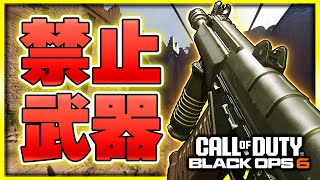 【CoD:BO6】アプデで新たに3つがランクで禁止武器に！ガチ武器を使ったらまさかの結果に・・・ 【ぐっぴー】