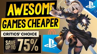 15 Awesome PSN Critics' Choice Sale PS5/PS4 Game Deals to Buy! Must Own PlayStation Games CHEAPER!