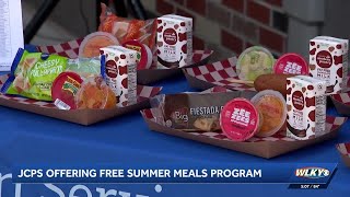 JCPS offering free summer meals program