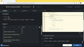 Recent contest problems START38 and LTIME108 Code chef Java Solution || LWC
