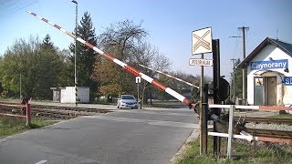 Spoorwegovergang Chynorany (SK) // Railroad crossing // Železničné priecestie