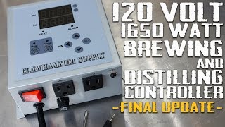 Electric Brewing and Distilling Controller (Final Update)