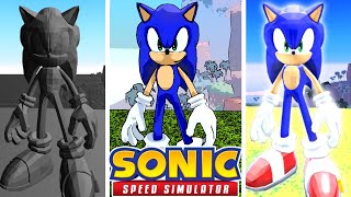 I Made Sonic Speed Simulator Look Like A DIFFERENT GAME!