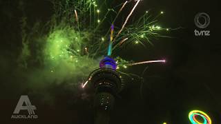 Auckland New Year´s Eve 2019 - Silvesterfeuerwerk 2018 in Neuseeland