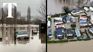 Extreme weather warnings for floods, snow and ice in the UK