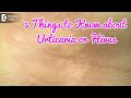 Tips to identify Urticaria. Complications & best Treatment-Dr. Amrita Hongal Gejje | Doctors' Circle