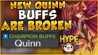 RIOT MADE A MISTAKE BUFFING QUINN! YOUR ONE SHOTS HAVE NEVER BEEN STRONGER - League of Legends