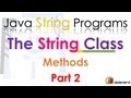 93 Java String Class Methods Part 2 |