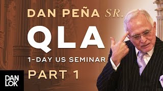 Dan Peña - 50 Billion Dollar Man DanPena QLA One Day US Seminar Part 1