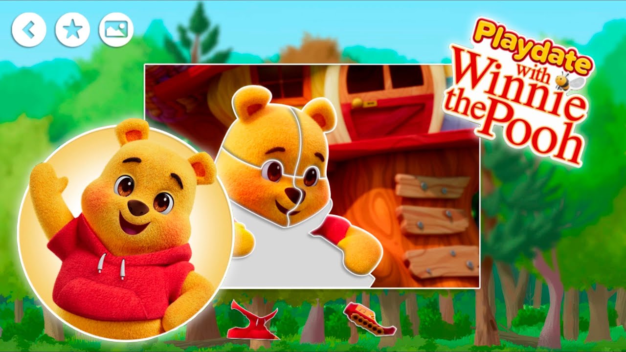 Puzzle Game : Playdate With Winnie The Pooh - New Serie 2023 - Games ...