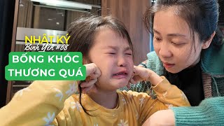 NHATKYBINHYEN#68 - BỐNG KHÓC THƯƠNG QUÁ - MẸ KHUI THÙNG QUÀ HÀN QUỐC CHỊ LY GỞI VỀ DỖ BỐNG NÍN NHA