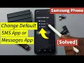 How to Change Default Message App or SMS App on Samsung Galaxy A17 5G