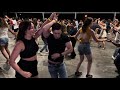 David, Sabrusso & Sara (Salsa Social) à la piste de Verdun avec DJ Jean Nonez le 24 août 2024