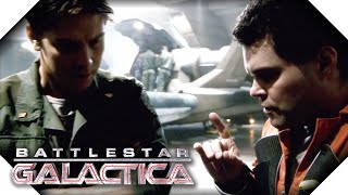 Battlestar Galactica | Anders and Tyrol Both Hear The Music