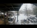 snow time lapse video from denham springs